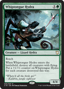 Whiptongue Hydra (Commander 2018) Medium Play