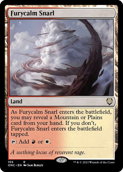 Furycalm Snarl (Commander: Phyrexia: All Will Be One) Light Play