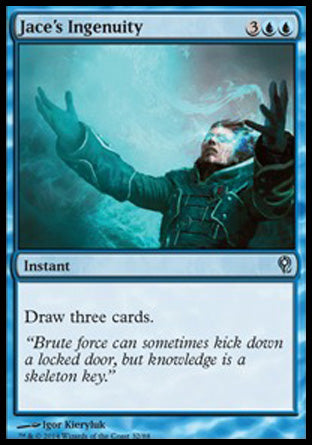 Jace's Ingenuity (Duel Decks: Jace vs Vraska) Medium Play