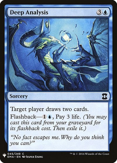 Deep Analysis (Mystery Booster) Near Mint