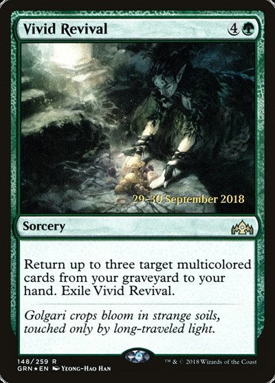 Vivid Revival (Promos: Prerelease Cards) Light Play Foil