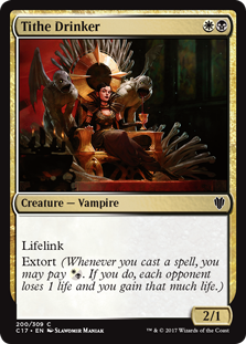 Tithe Drinker (Commander 2017) Medium Play