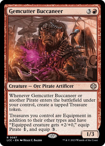 Gemcutter Buccaneer (Commander: The Lost Caverns of Ixalan) Near Mint