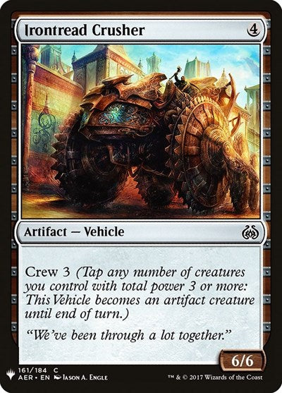 Irontread Crusher (Mystery Booster) Near Mint