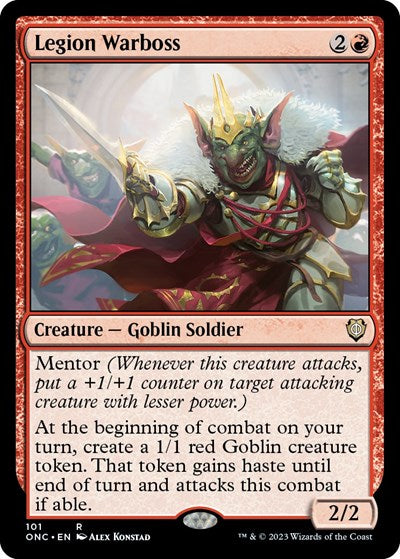 Legion Warboss (Commander: Phyrexia: All Will Be One) Light Play