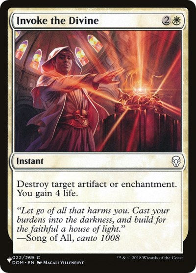 Invoke the Divine|0|0|0.00