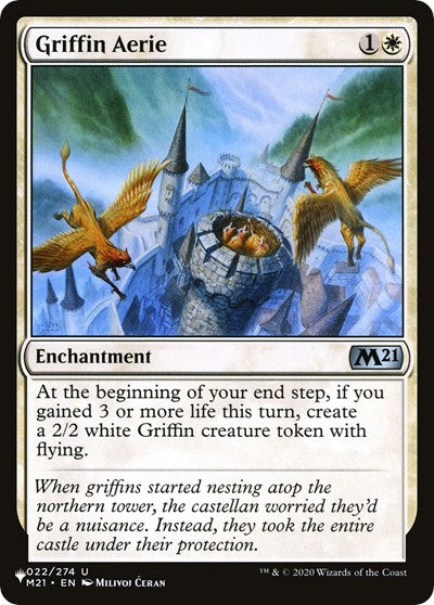 Griffin Aerie (The List) Near Mint