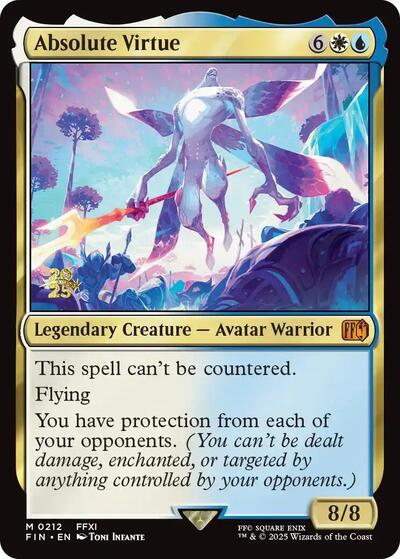 Absolute Virtue (Promos: Prerelease Cards) Medium Play Foil