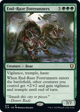 End-Raze Forerunners (Commander Legends: Battle for Baldur's Gate) Near Mint