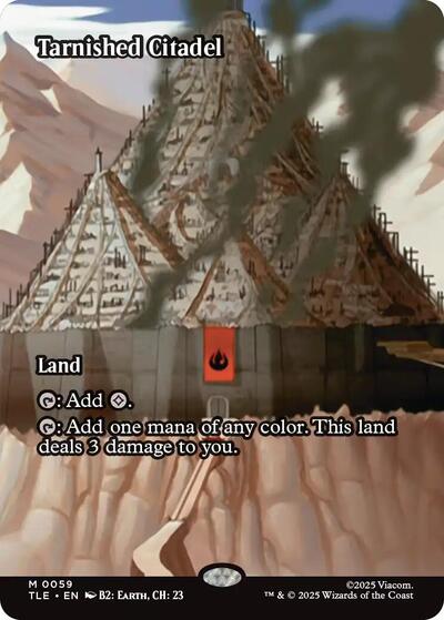 Tarnished Citadel (Borderless) (Avatar: The Last Airbender: Eternal-Legal) Light Play