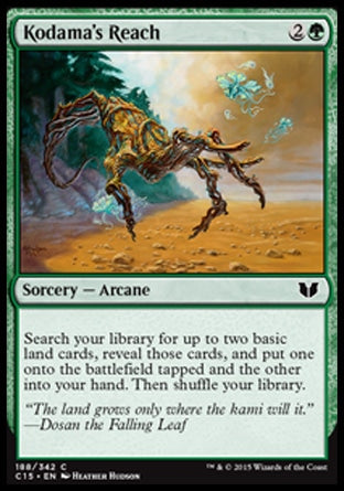 Kodama's Reach (Commander 2015) Light Play