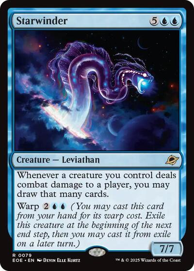 Starwinder (Edge of Eternities) Near Mint Foil
