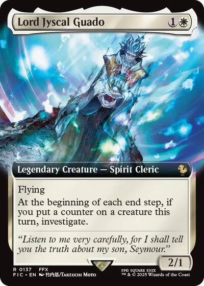 Lord Jyscal Guado (Extended Art) (Commander: FINAL FANTASY) Light Play