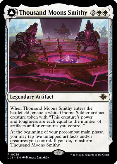 Thousand Moons Smithy (The Lost Caverns of Ixalan) Medium Play