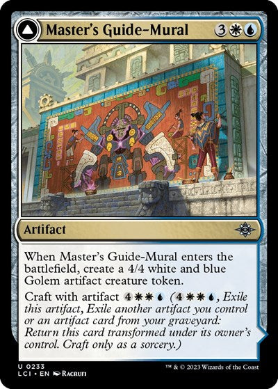 Master's Guide-Mural (The Lost Caverns of Ixalan) Light Play