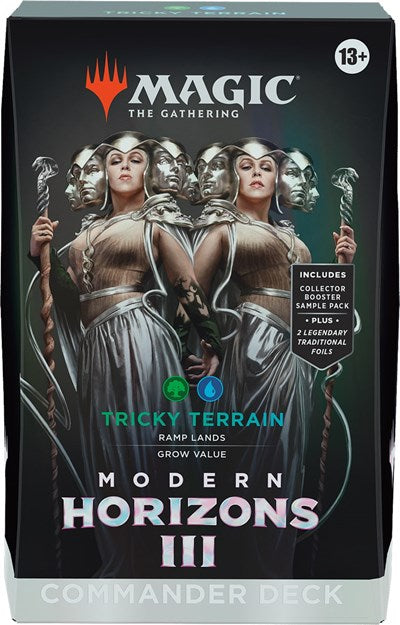 Modern Horizons 3 Commander Deck Tricky Terrain