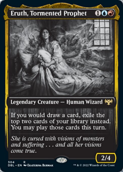 Eruth, Tormented Prophet (Innistrad: Double Feature) Near Mint Foil