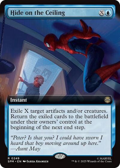 Hide on the Ceiling (Extended Art) (Marvel's Spider-Man) Near Mint Foil