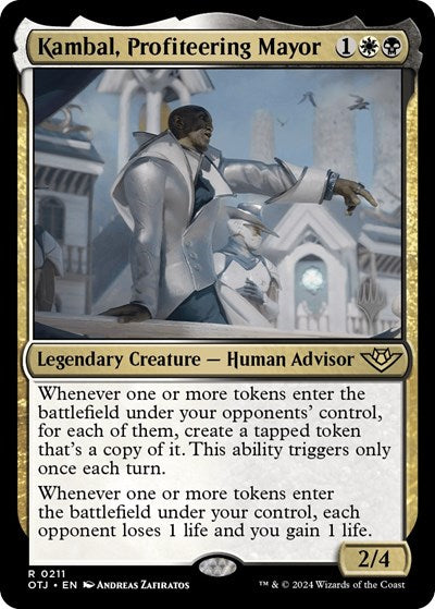Kambal, Profiteering Mayor (Promo Pack: Outlaws of Thunder Junction) Near Mint