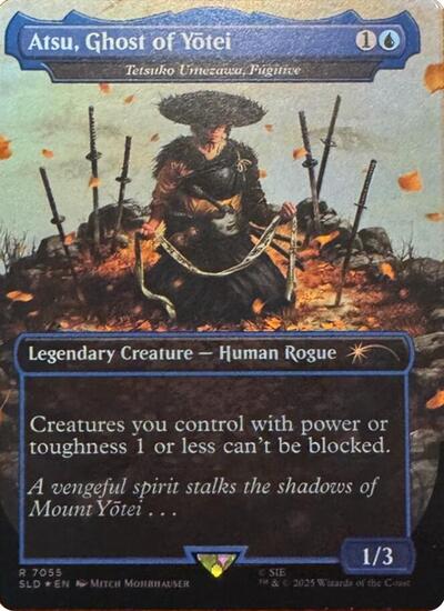Atsu, Ghost of Yotei - Tetsuko Umezawa, Fugitive (Rainbow Foil) (Secret Lair) Near Mint Foil