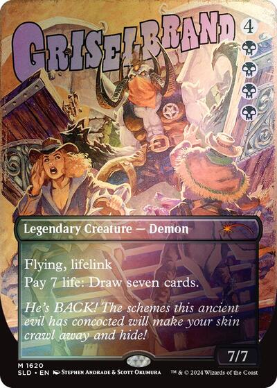 Griselbrand (1620) (Rainbow Foil) (Secret Lair) Near Mint Foil