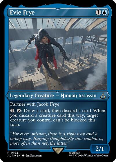 Evie Frye (Foil Etched) (Universes Beyond: Assassin's Creed) Near Mint Foil