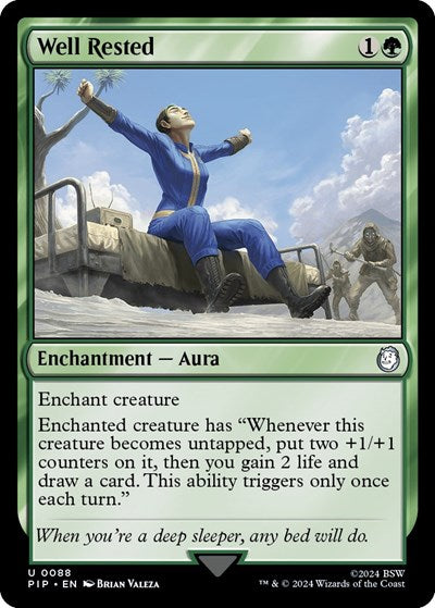 Well Rested (Universes Beyond: Fallout) Light Play Foil