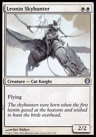 Leonin Skyhunter (Duel Decks: Knights vs Dragons) Light Play