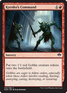 Krenko's Command (Duel Decks: Speed vs Cunning) Near Mint