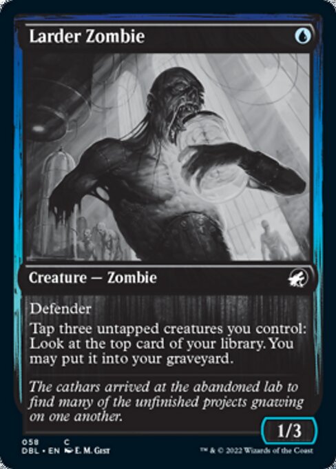 Larder Zombie (Innistrad: Double Feature) Light Play
