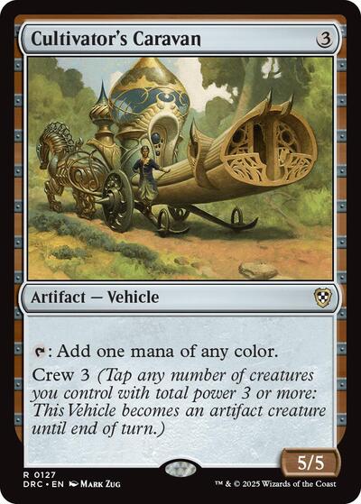Cultivator's Caravan (Commander: Aetherdrift) Medium Play