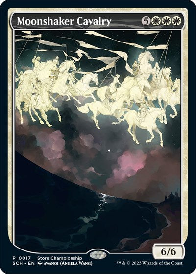 Moonshaker Cavalry (Promos: Game Day and Store Championship) Light Play Foil