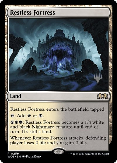 Restless Fortress (Promo Pack: Wilds of Eldraine) Near Mint