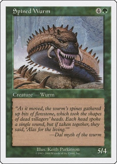 Spined Wurm|0|0|0.00