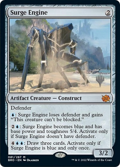 Surge Engine (Promo Pack: The Brothers War) Near Mint