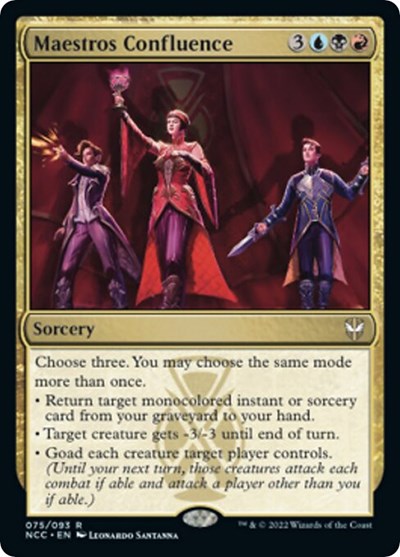 Maestros Confluence (Commander: Streets of New Capenna) Light Play