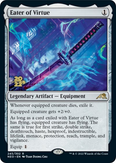 Eater of Virtue (Promos: Prerelease Cards) Light Play Foil