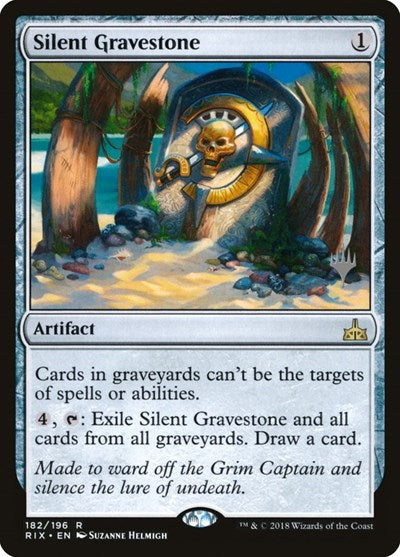 Silent Gravestone (Promo Pack: Core Set 2020) Near Mint Foil