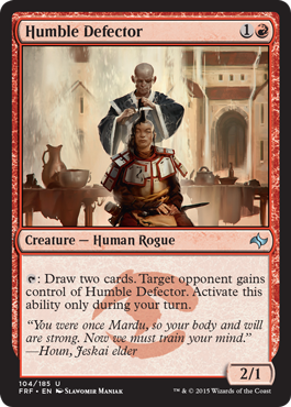 Humble Defector (Fate Reforged) Light Play Foil