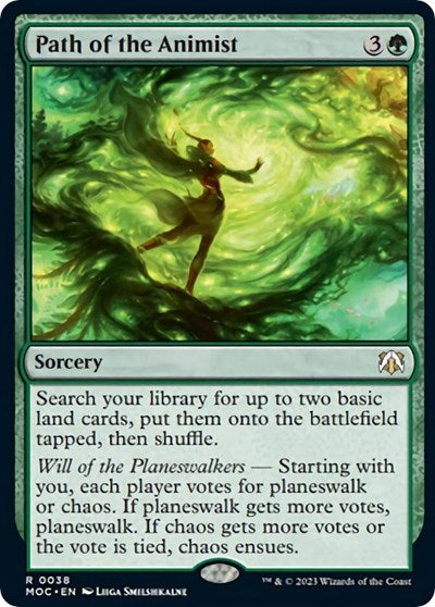 Path of the Animist (Commander: March of the Machine) Near Mint