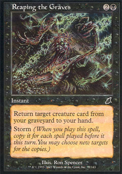 Reaping the Graves (Scourge) Light Play Foil