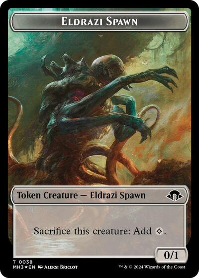 Eldrazi Spawn Ripple Foil Eldrazi Scion Double Sided Token|2|0|0.00