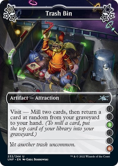Trash Bin (3-6) (Unfinity) Light Play Foil