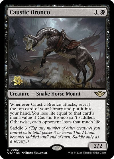 Caustic Bronco (Promos: Prerelease Cards) Near Mint Foil