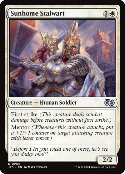 Sunhome Stalwart|3|0|0.00