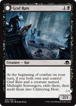 Graf Rats (Eldritch Moon) Light Play Foil
