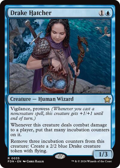 Drake Hatcher (Foundations) Light Play Foil