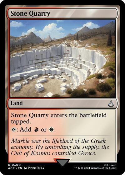 Stone Quarry (Universes Beyond: Assassin's Creed) Medium Play