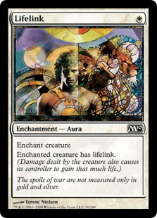Lifelink (Magic 2010 Core Set) Heavy Play Foil