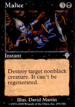 Spite/Malice (Malice) (Invasion) Near Mint Foil